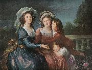 elisabeth vigee-lebrun The Marquise de Pezay oil painting